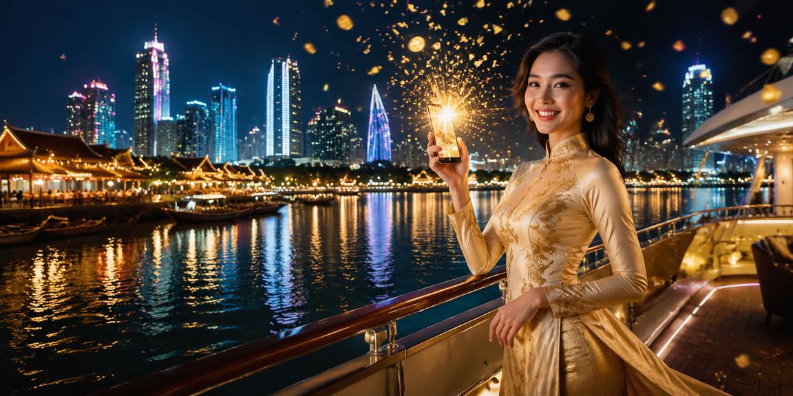 Người chơi theo dõi cá cược thể thao trên điện thoại tại Sapa